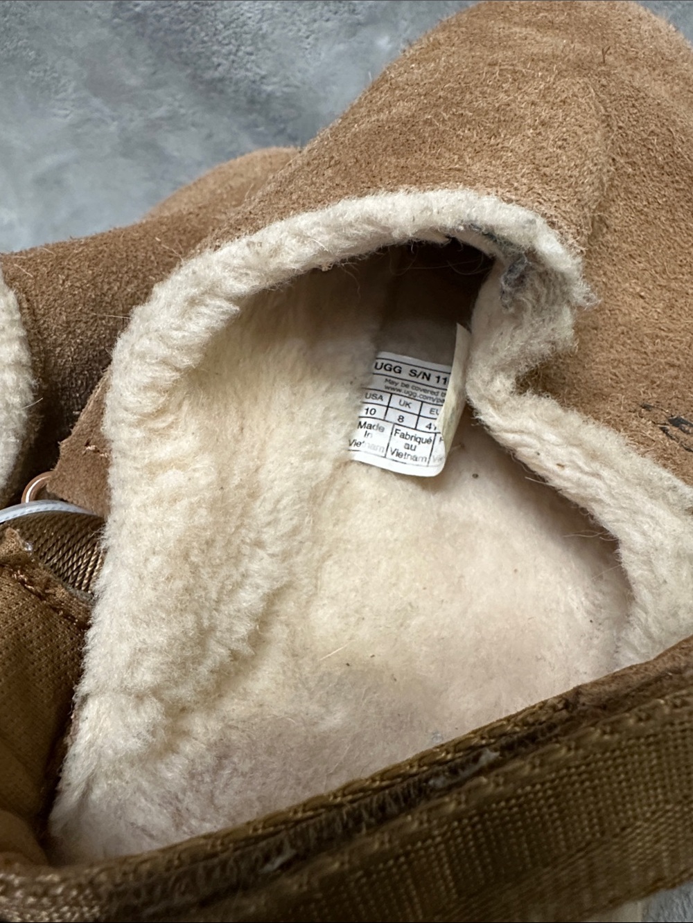Ugg Goldenstar Chestnut Insulated Clogs Size 10 - Picture 6 of 6